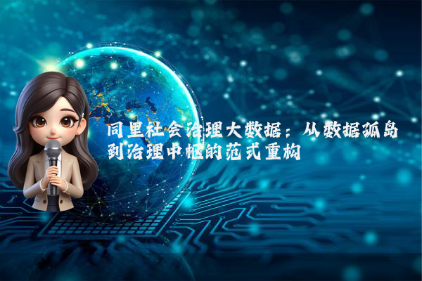 同里社会治理大数据:从数据孤岛到治理中枢的范式重构